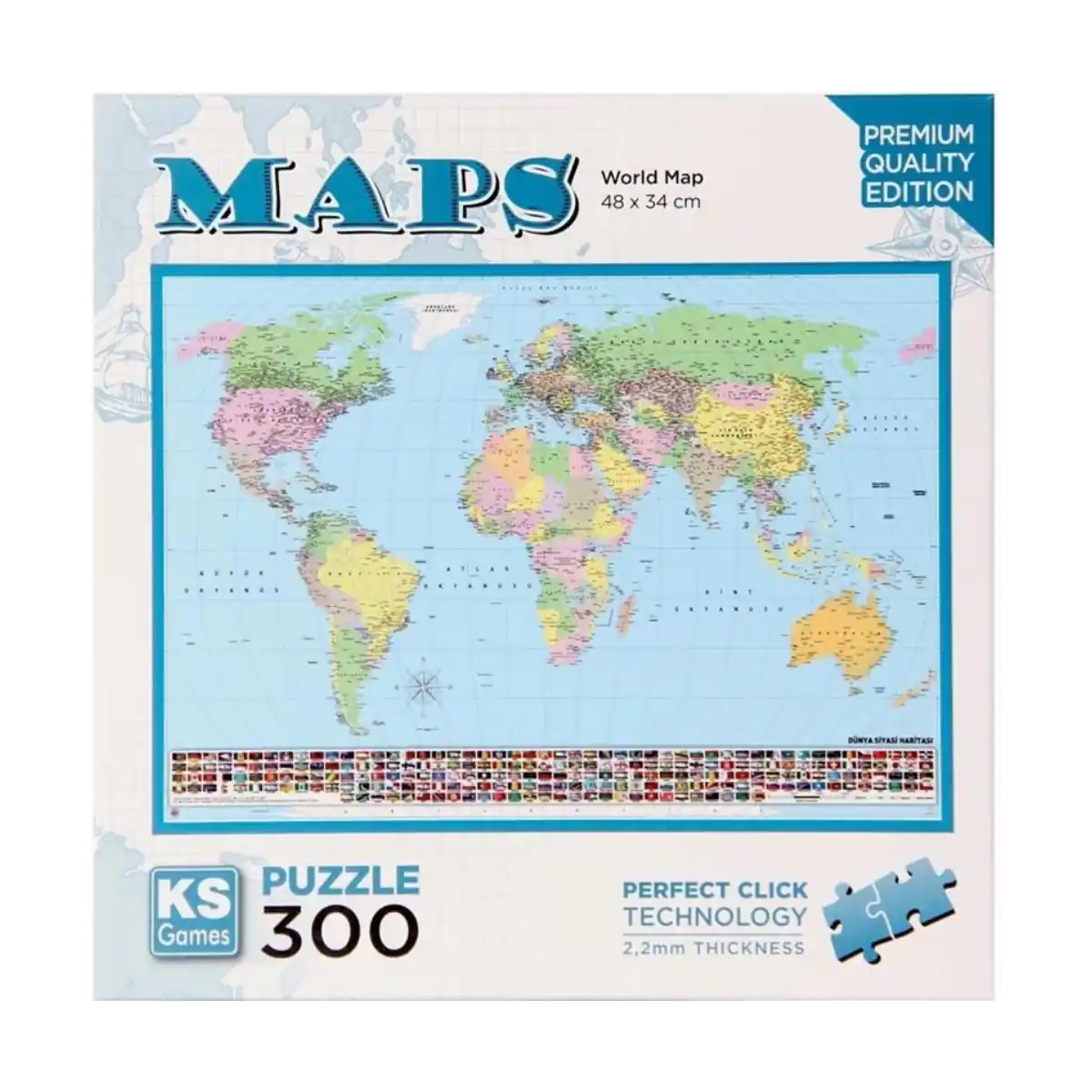 c1e69-world-map-puzzle-300-parca-1-1.webp World Map Puzzle 300 Parça - Görsel 1