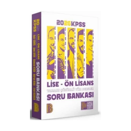 Kpss Lise Ön Lisans Soru Bankası 2026