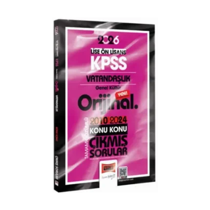 Kpss Lise Ön Lisans Vatandaşlık Çıkmış Sorular 2010-2024