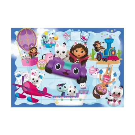 Gabby's Dollhouse 100 Parça Puzzle