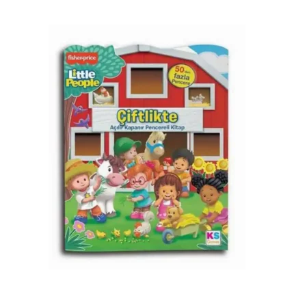 Çiftlikte - Açılır Kapanır Pencereli Kitap