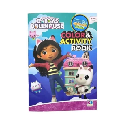 Gabby's Dollhouse Boyama Ve Aktivite Kitabı