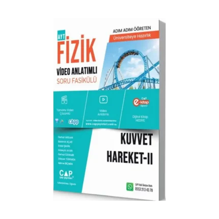 Çap Fizik Kuvvet Hareket 2 Konu Anlatımlı Soru Bankası