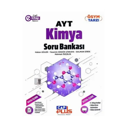 Çap Yayınları AYT Kimya Plus Soru Bankası