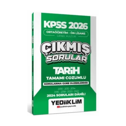 Kpss Ortaöğretim Ön Lisans Tarih Çıkmış Sorular 2026