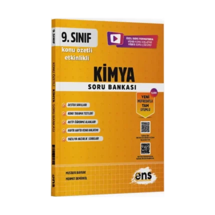 ENS Yayıncılık 9. Sınıf Kimya Etkinlikli Soru Bankası
