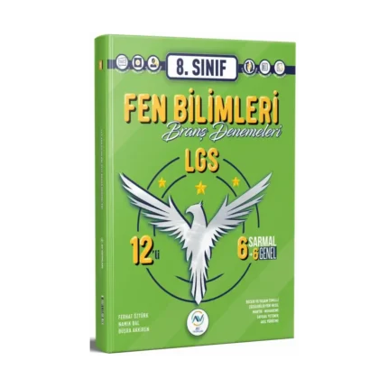 Av Akıllı Versiyon Yayınları 8. Sınıf LGS Fen Bilimleri 12 li Branş Deneme