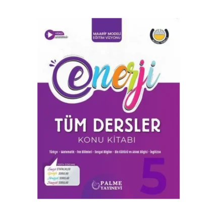 5.sınıf Tüm Dersler Konu Kitabı Enerji