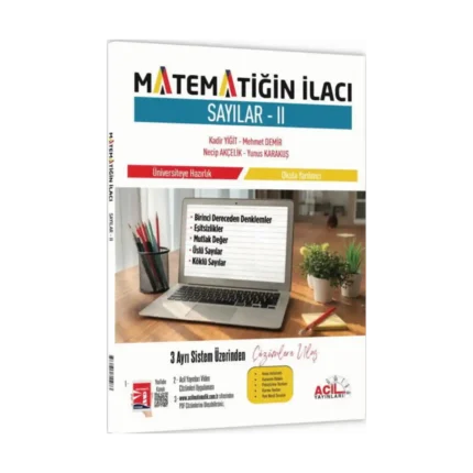 Acil Yayınları Matematiğin İlacı TYT Acil Matematik Sayılar 2