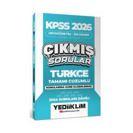 Kpss Ortaöğretim Ön Lisans Türkçe Çıkmış Sorular