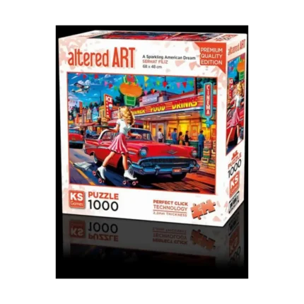 A Sparkling American Dream Puzzle 1000 Parça