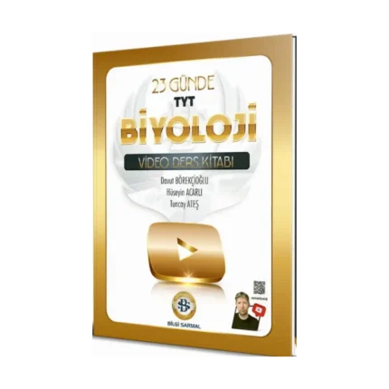 Bilgi Sarmal TYT Biyoloji 23 Günde Video Ders Kitabı