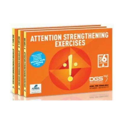 Attention Strengthening Exercises Dikkati Güçlendirme Seti Anasınıfı (6 Yaş İngilizce)