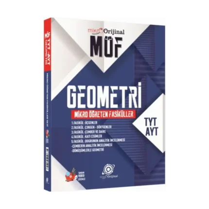 Orijinal Mikro TYT AYT Geometri MÖF Mikro Öğreten Fasiküller Set