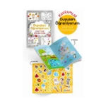 Duyuları Öğreniyorum Çıkartmalı Etkinlik Kitabı 3 Yaş +