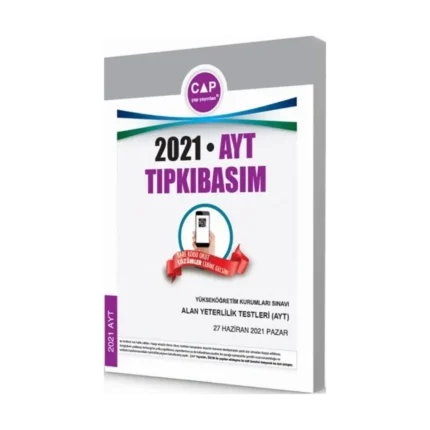 Çap Yayınları 2021 AYT Tıpkı Basım