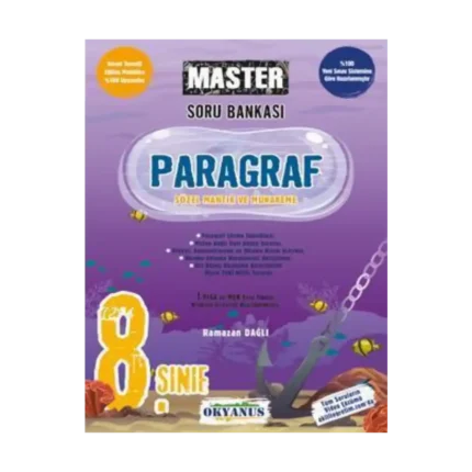 8. Sınıf Paragraf Soru Bankası Master ( İadesizdir )