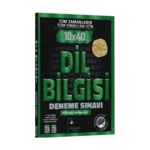 Edebiyat Sokağı Tüm Zamanların Tüm Sınavları İçin Dil Bilgisi 10 x 40 Deneme Sınavı