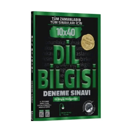 Edebiyat Sokağı Tüm Zamanların Tüm Sınavları İçin Dil Bilgisi 10 x 40 Deneme Sınavı