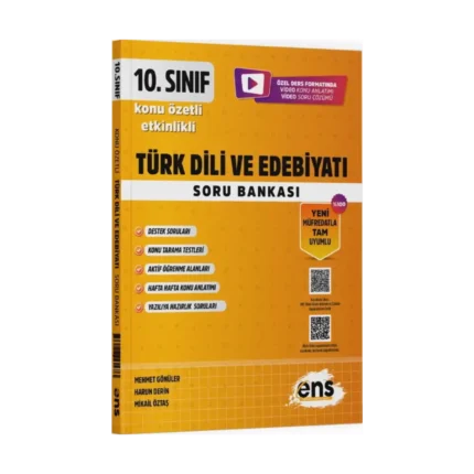ENS Yayıncılık 10. Sınıf Türk Dili ve Edebiyatı Etkinlikli Soru Bankası