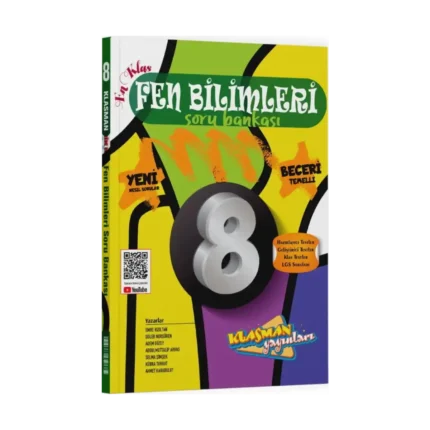 Klasman Yayınları 8. Sınıf Fen Bilimleri Soru Bankası