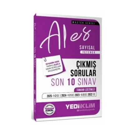 Ales Sayısal Yetenek Son 10 Sınav Çıkmış Sorular