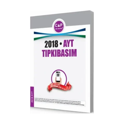 Çap Yayınları AYT 2018 Tıpkı Basım