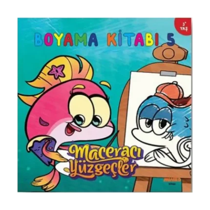 Maceracı Yüzgeçler Boyama Kitabı 5