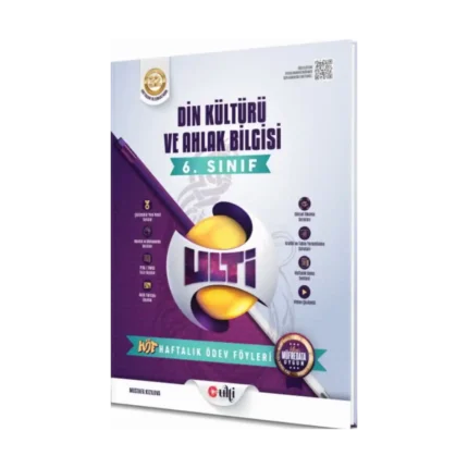 Ulti Yayınları 6. Sınıf Din Kültürü ve Ahlak Bilgisi Haftalık Ödev Föyleri