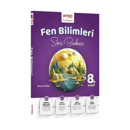 İntro Yayınları 8. Sınıf Fen Bilimleri Soru Bankası