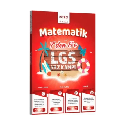 İntro Yayınları 7 den 8 e LGS Matematik Yaz Kampı