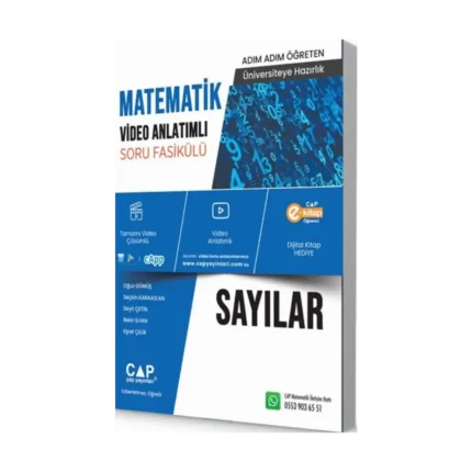 Çap Yayınları Matematik Sayılar Konu Anlatımlı Soru Bankası