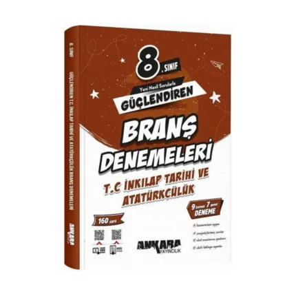 8. Sınıf T.c. İnkılap Tarihi Ve Atatürkçülük Branş Güçlendiren