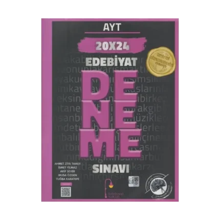 Edebiyat Sokağı AYT Edebiyat 20 x 24 Deneme Sınavı