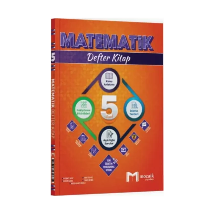 Mozaik Yayınları 5. Sınıf Matematik Defter Kitap