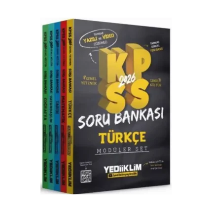 Kpss Lisans Soru Bankası Modüler Set (5 Kitap) 2026