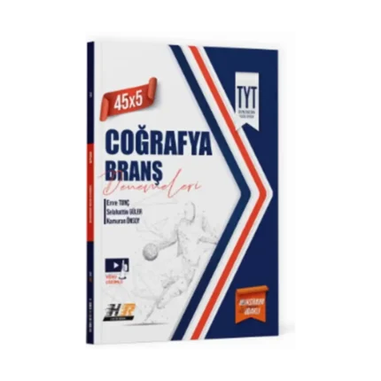 Hız ve Renk Yayınları TYT Coğrafya 45 x 5 Denemeleri