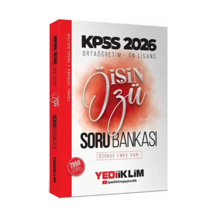 Kpss Ortaöğretim Ön Lisans Soru Bankası İşin Özü 2026