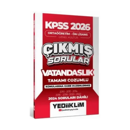 Kpss Ortaöğretim Ön Lisans Vatandaşlık Çıkmış Sorular 2026