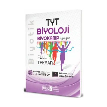 Biyotik Yayınları TYT Biyoloji Full Tekrar Biyokamp