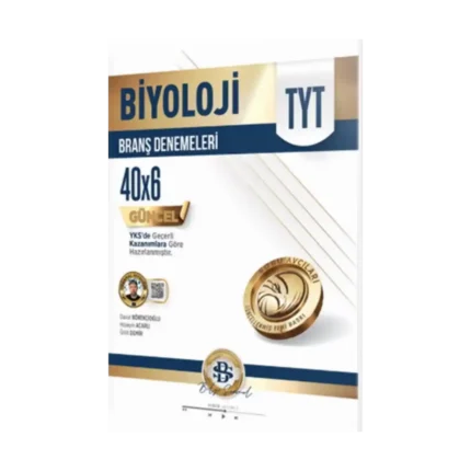 Bilgi Sarmal Yayınları TYT Biyoloji 40 x 6 Branş Denemeleri