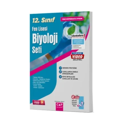 Çap Yayınları 12. Sınıf Fen Lisesi Biyoloji Seti