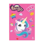 Unicorn - Dev Çıkartmalı Boyama