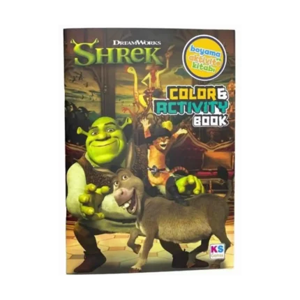 Shrek Boyama Ve Aktivite Kitabı