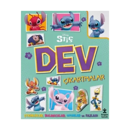 Disney Stiç - Dev Çıkartmalar Etkinlik Kitabı