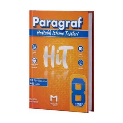 Mozaik Yayınları 8. Sınıf Paragraf HİT 32 Deneme
