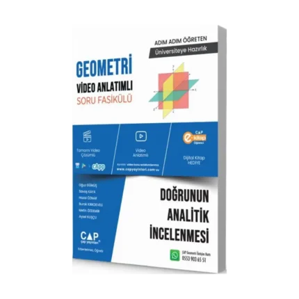 Çap Yayınları Geometri Doğrunun Analitik İncelenmesi
