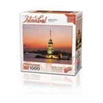 Kız Kulesi Gün Batımı Puzzle 1000 Parça