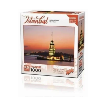Kız Kulesi Gün Batımı Puzzle 1000 Parça