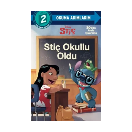 Disney Okuma Adımlarım - 2.Adım - Stiç - Stiç Okullu Oldu